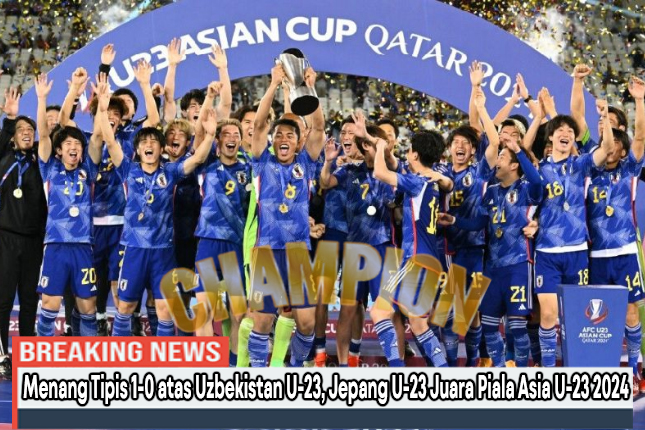 Uzbekistan Menang 1-0 atas Jepang di inal Piala Asia U-23