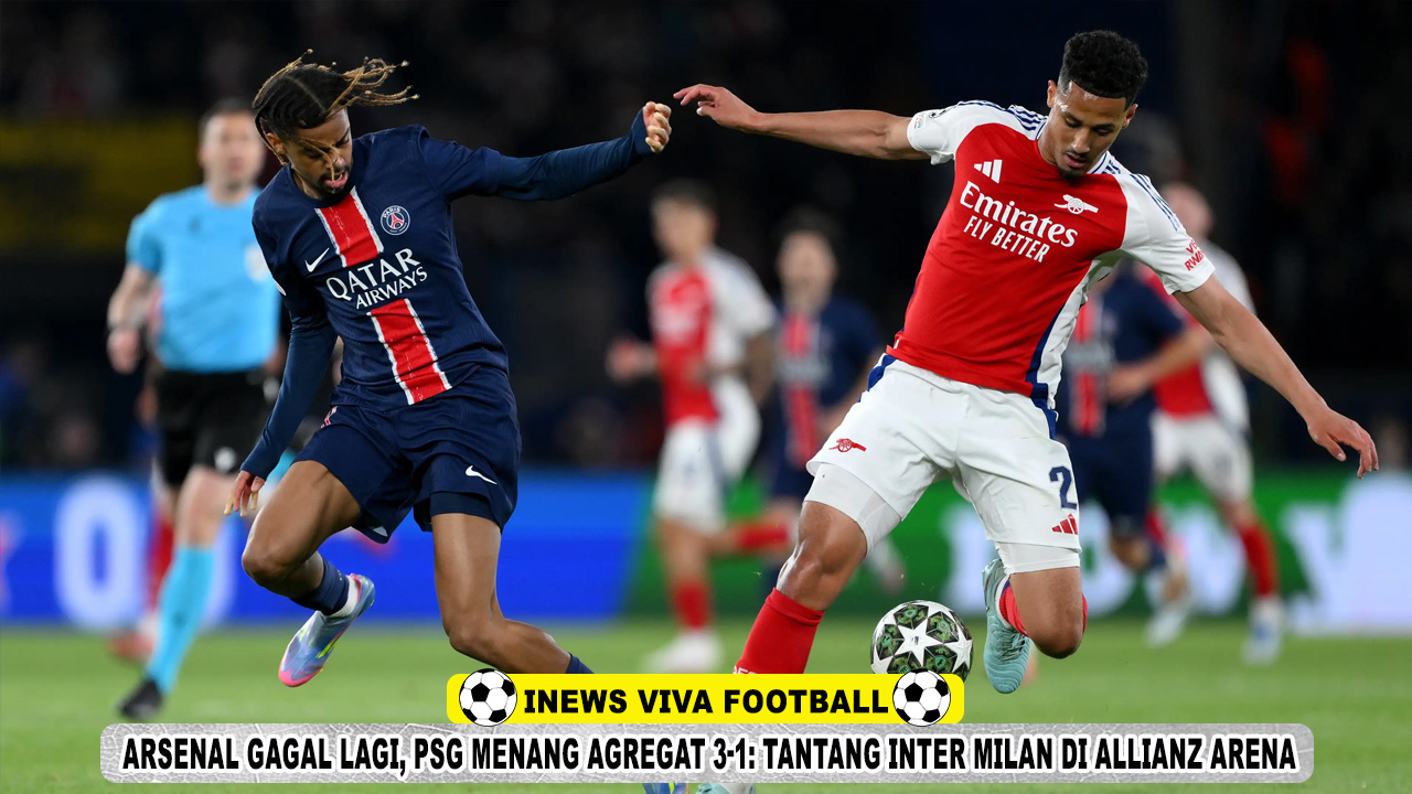 Arsenal Gagal Lagi, PSG Menang Agregat 3-1: Tantang Inter Milan di Allianz Arena