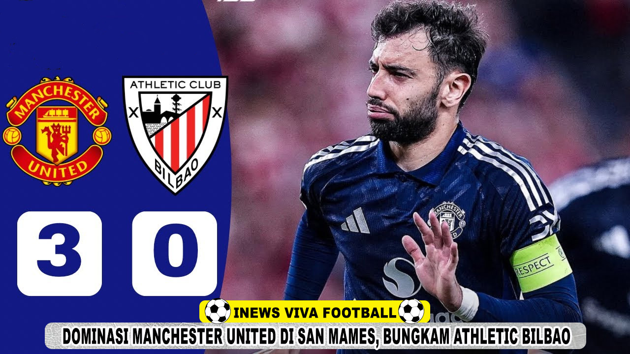 Dominasi Manchester United di San Mames, Bungkam Athletic Bilbao 3-0