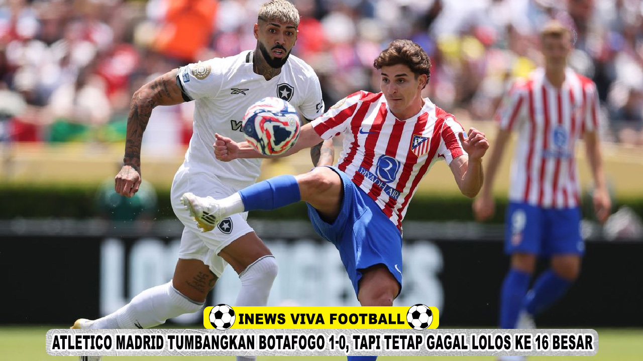 Atletico Madrid Tumbangkan Botafogo 1-0, Tapi Tetap Gagal Lolos ke 16 Besar