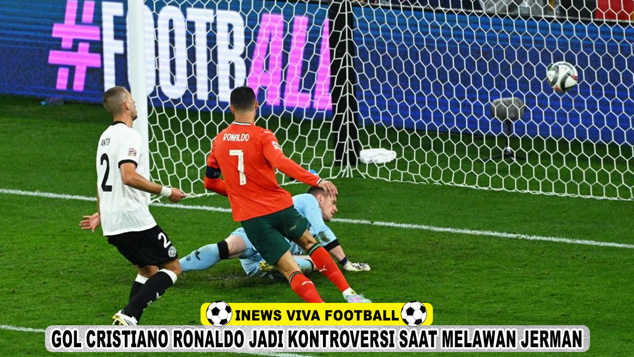 Gol Cristiano Ronaldo Jadi Kontroversi Saat Melawan Jerman, Posisi Tipis Jadi Perdebatan