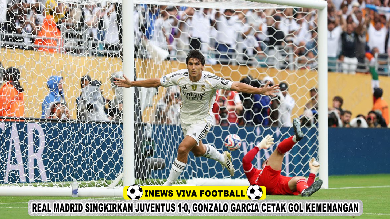 Real Madrid Singkirkan Juventus 1-0, Gonzalo Garcia Cetak Gol