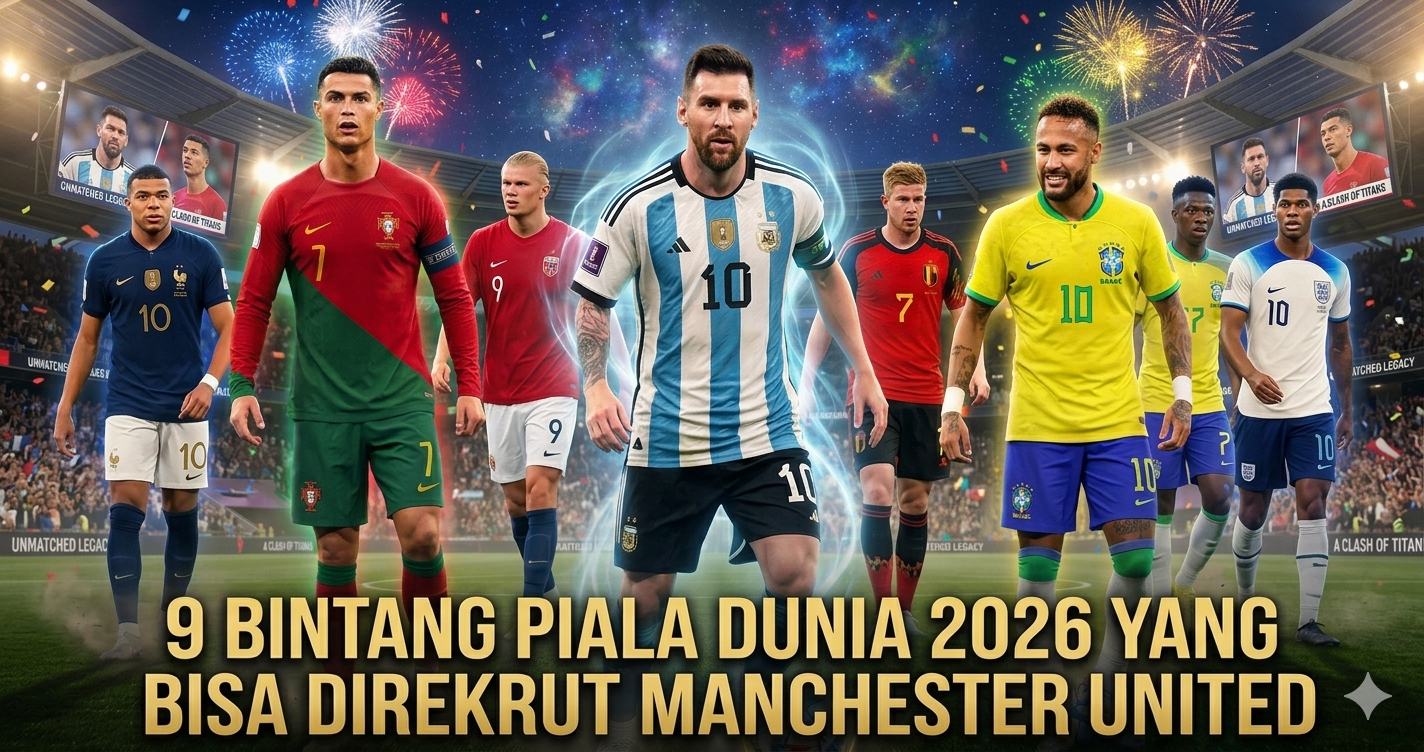9 Bintang Piala Dunia 2026 yang Bisa Direkrut Manchester United