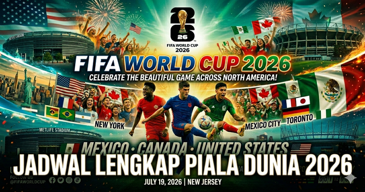 Jadwal Lengkap Piala Dunia 2026