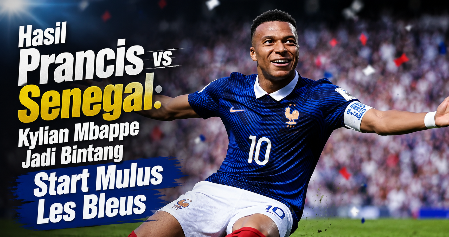 Hasil Prancis vs Senegal Kylian Mbappe Piala Dunia 2026